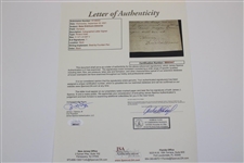 Babe Didrickson Signed Handwritten 4-page Letter - February 21, 1937 JSA FULL #BB85447