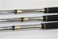 Set of Three (3) Macgregor Nicklaus DIV Laminated Woods with Golden Bear Logo Face - 1, 3 & 4 Woods