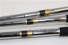 Set of Three (3) MacGregor Jack Nicklaus Persimmon Woodswith Golden Bear Logo Face - 1,3, & 5 Woods