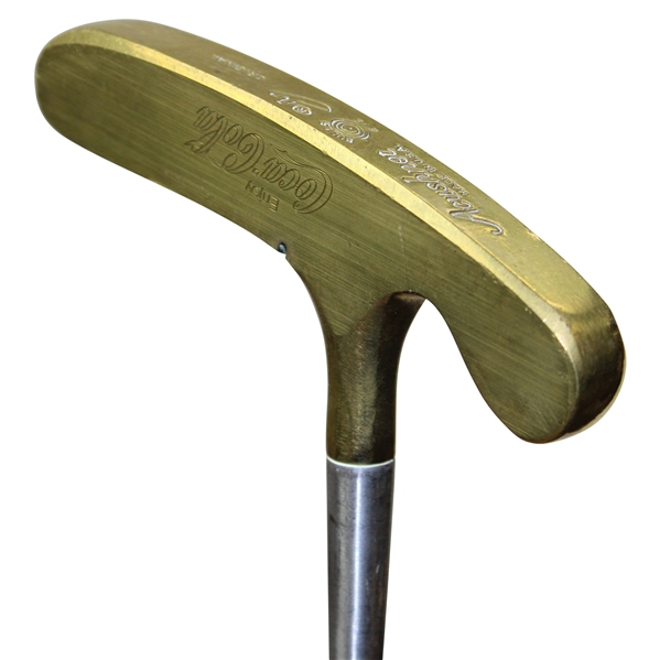 Acushnet Bulls Eye Putter with 'Enjoy Coke' Stamped On The Face