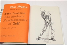 Ben Hogan Signed 1985 'Five Lessons: The Modern Fundamentls of Golf' Golf Book JSA ALOA