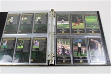Complete Set of 'Champions of Golf: The Masters Collection' Golf Cards in Binder - 1996