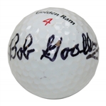 Bob Goalby Signed Golden Ram 4 Logo Golf Ball JSA ALOA