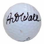 Art Wall Signed Top-Flite Magna 1 Logo Golf Ball JSA ALOA