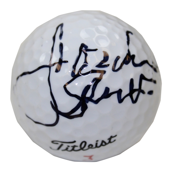 Jordan Spieth Signed Titleist 3 Logo Golf Ball JSA ALOA