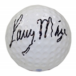 Larry Mize Signed Dunlop Maxfli 1 Logo Golf Ball JSA ALOA