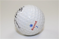 Larry Mize Signed Dunlop Maxfli 1 Logo Golf Ball JSA ALOA