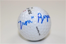 Byron Nelson Signed Spalding Top-Flite XL 2 Logo Golf Ball with 'Iron' JSA ALOA