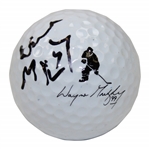 Wayne Gretzky Signed Personal 99 Logo Upper Deck Authenticated Wilson Golf Ball JSA ALOA