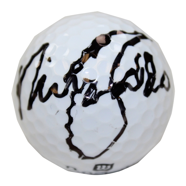 Nick Faldo Signed Wilson ProStaff 3 Logo Golf Ball JSA ALOA