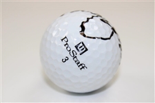Nick Faldo Signed Wilson ProStaff 3 Logo Golf Ball JSA ALOA