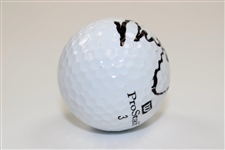 Nick Faldo Signed Wilson ProStaff 3 Logo Golf Ball JSA ALOA