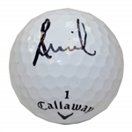 Annika Sorenstam Signed Callaway 1 Logo Golf Ball JSA ALOA