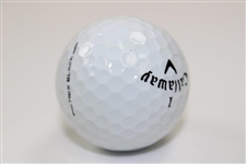 Annika Sorenstam Signed Callaway 1 Logo Golf Ball JSA ALOA