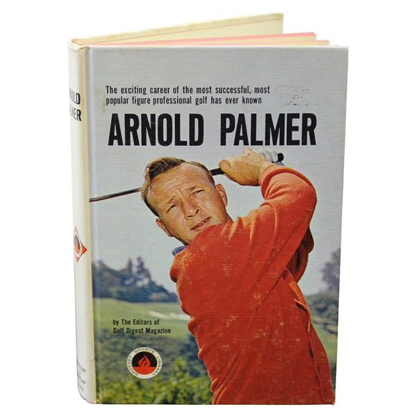 Arnold Palmer Book By Editors Of Golf Digest Magazine