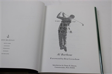 1989 'The History Of The PGA Tour' Book by Al Barkow with Foreword by Ben Crenshaw