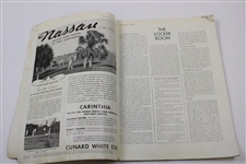 1934 'The American Golfer' Magazine Edited by Grantland Rice - December 1934