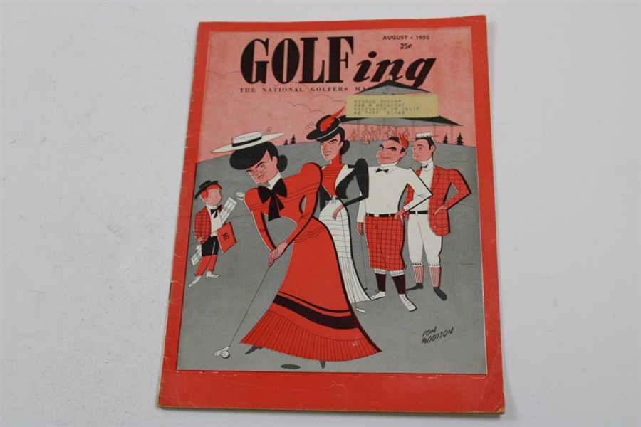 1969 Golf Illustrated (October), 1956 The Golfer (December), & 1956 GOLFing (August)