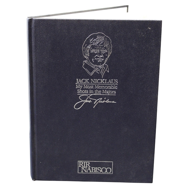 1988 Jack Nicklaus: My Most Memorable Shots In The Majors Book by Jack Nicklaus & Ken Bowden