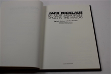 1988 'Jack Nicklaus: My Most Memorable Shots In The Majors' Book by Jack Nicklaus & Ken Bowden