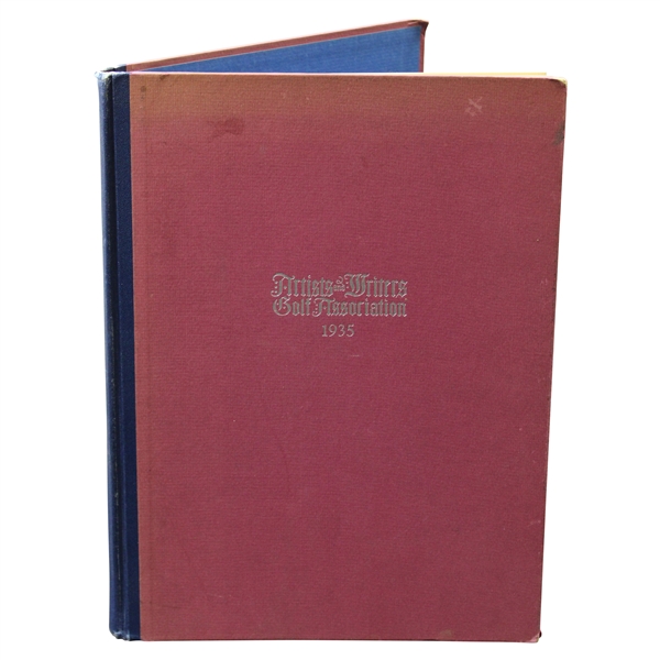 1935 Artists and Writers Golf Association Book with Foreword by Rube Goldberg