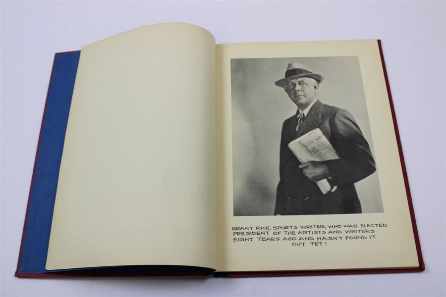 1935 'Artists and Writers Golf Association' Book with Foreword by Rube Goldberg