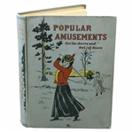 1902 Popular Amusements: For In-doors and Out of Doors Golf Book by Lyman A. Martin