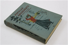 1902 'Popular Amusements: For In-doors and Out of Doors' Golf Book by Lyman A. Martin