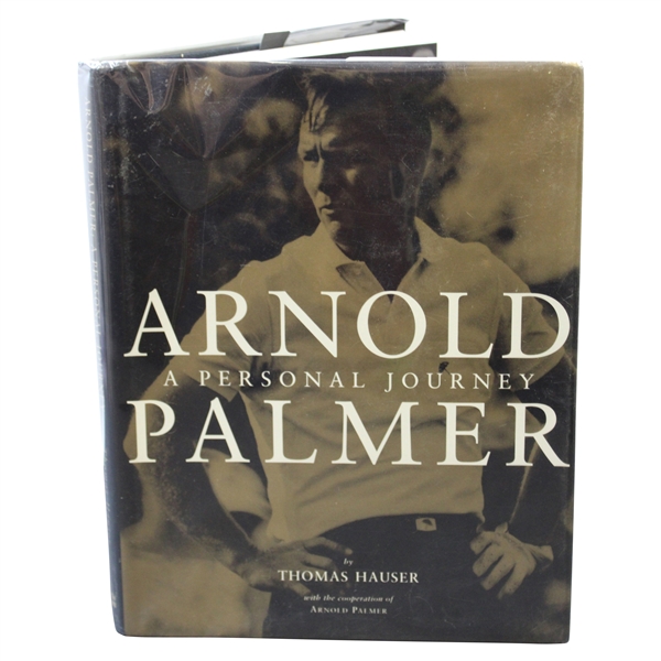 Arnold Palmer Signed 1994 Arnold Palmer: A Personal Journey by Thomas Hauser - Signed Card JSA ALOA