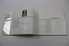 Tom Watson Signed 1982 US Open at Pebble Beach Official Hard Cover Program JSA ALOA