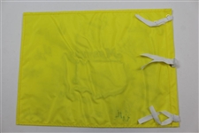 Undated Masters Champions Dinner Flag Signed by 27 with Palmer & Nicklaus Center - Charles Coody Collection JSA ALOA