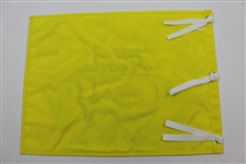 2017 Masters Champions Dinner Flag Signed by 31 with Nicklaus & Tiger Center - Charles Coody Collection JSA ALOA