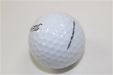 Justin Thomas Signed Masters Logo Titleist Golf Ball JSA ALOA