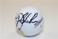Bryson Dechambeau Signed Masters Logo Titleist Golf Ball JSA ALOA