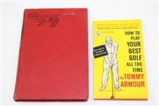Four Golf Books - Bob Hope(x2), Jack Nicklaus, & Tommy Armour