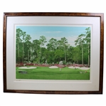 Arnold Palmer Signed The 13th at Augusta Ltd Ed 213/500 Pro Tour Edition Helen Rundell Print JSA ALOA