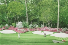 Arnold Palmer Signed 'The 13th at Augusta' Ltd Ed 213/500 Pro Tour Edition Helen Rundell Print JSA ALOA