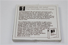 1995 Champions of Golf The Masters Collection 'Compliments of Titleist' - 1934-1995