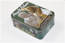 Arnold Palmer 5 All-Metal Collector Cards in Tin with 8x10 B&W Photo