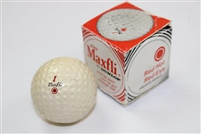 Galloping Golf Dice Game, Red Hot Red Eye Golf Ball in Box, & Male Pewter Golfer Brush