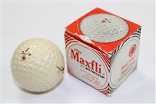 Galloping Golf Dice Game, Red Hot Red Eye Golf Ball in Box, & Male Pewter Golfer Brush