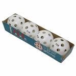 Classic Set of Four PGB (Pee Gee Bee) Practivce Golf Balls in Box