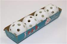 Classic Set of Four PGB (Pee Gee Bee) Practivce Golf Balls in Box
