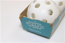 Classic Set of Four PGB (Pee Gee Bee) Practivce Golf Balls in Box