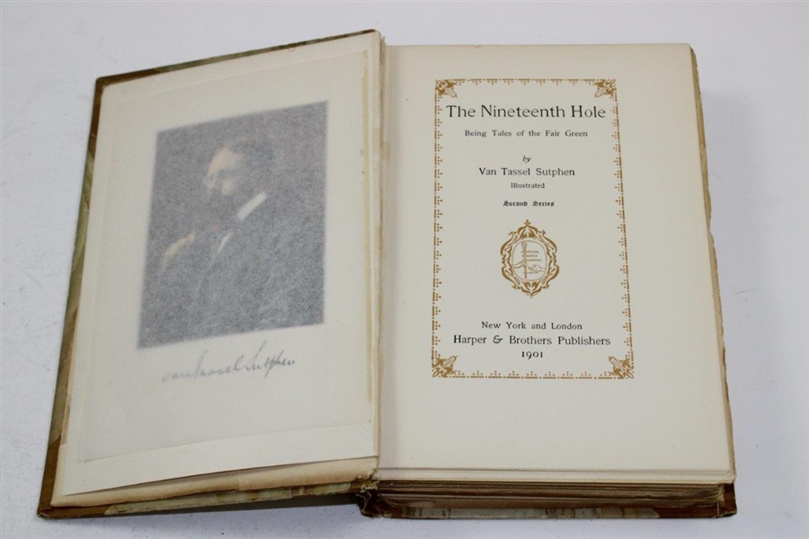 1901 'The Nineteenth Hole' Book by W.G. Van Tassel Sutphen