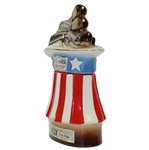 1972 US Open at Pebble Beach Porcelain Jim Beam Decanter