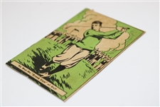 1937 Bobby Jones Donut Company of America 'He Won the Grand Slam of Golf' Thrilling Moments Card