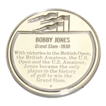Bobby Jones Grand Slam .999 Fine Silver Medal