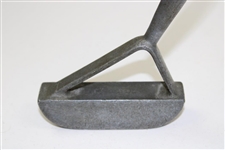 Circa 1901 Otto Hackbarth Patented #687539 Aluminum Putter with Forked Hosel