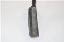 Circa 1901 Otto Hackbarth Patented #687539 Aluminum Putter with Forked Hosel